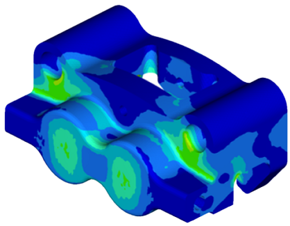 Rear Brake Caliper FEA